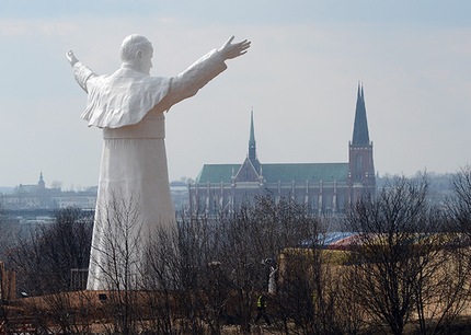 Estatua de Juan Pablo II en Czestochowa Estatua de Juan Pablo II en Czestochowa