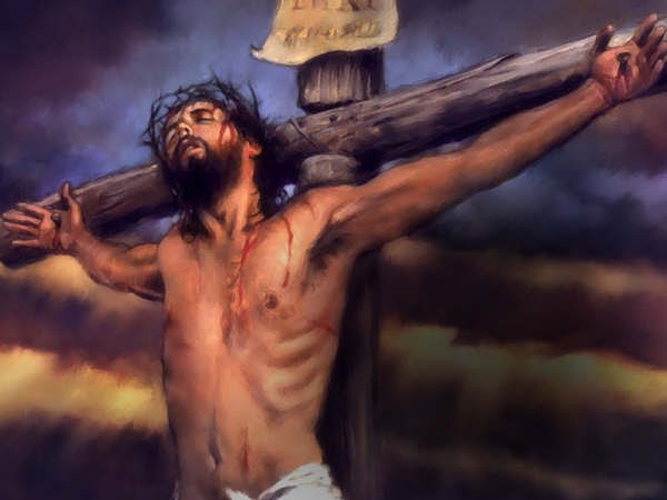 Jes�s en la Cruz