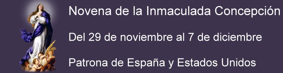 Novena a la Inmaculada Novena a la Inmaculada