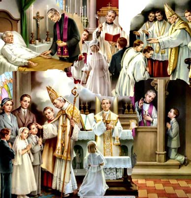 Los siete sacramentos