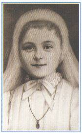 Primera comuni�n. Retrato de la madre Saint-L�on, maestra de Teresa en el pensionado de las Benedictinas de Lisieux