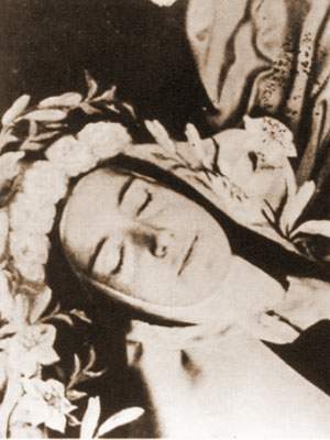 Muerte de Santa Teresita de Lisieux Muerte de Santa Teresita de Lisieux