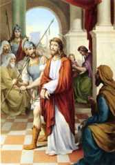 1� ESTACI�N: JES�S SENTENCIADO A MUERTE