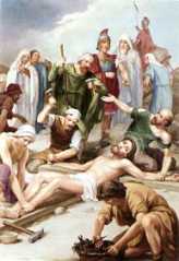 11� ESTACI�N: JES�S CLAVADO EN LA CRUZ