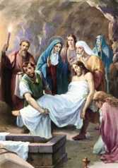 14� ESTACI�N: EL CAD�VER DE JES�S PUESTO EN EL SEPULCRO