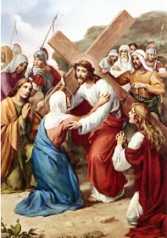 4� ESTACI�N: ENCUENTRO CON LA VIRGEN