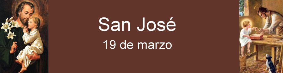 San José se celebra el 19 de marzo San José se celebra el 19 de marzo